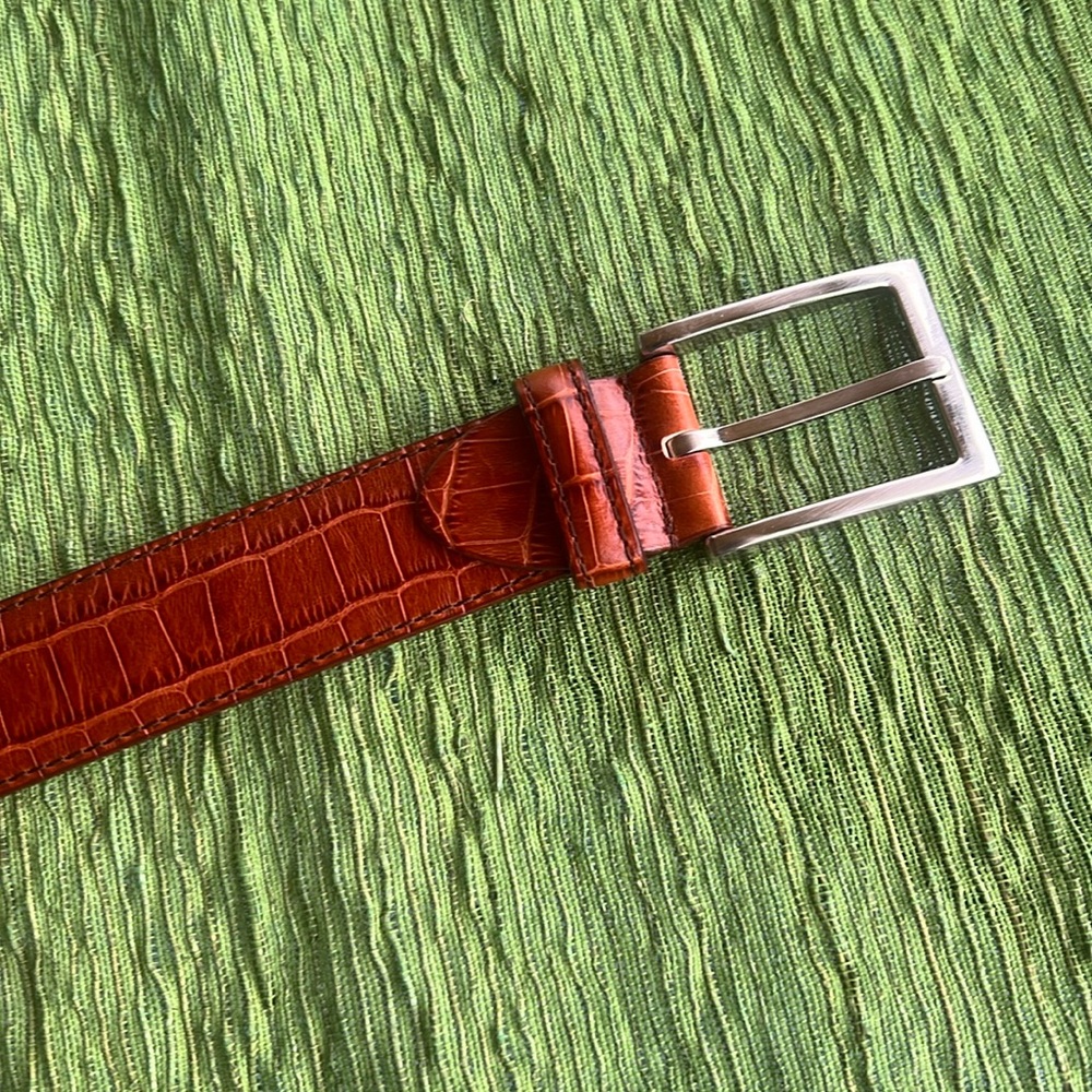 Vera Pelle Italian Leather Men’s Belt